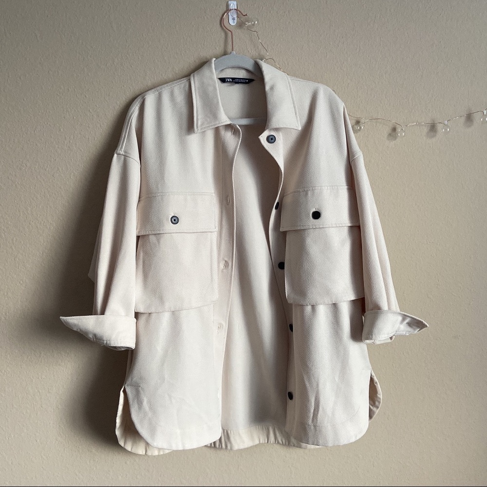 Zara oversized jacket
